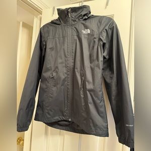 North face women’s rain jacket, worn once.
